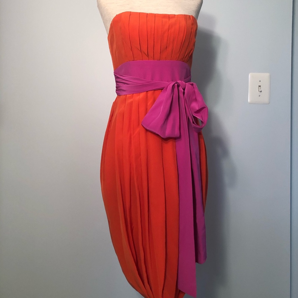 NWT BCBGMaxAzriaa Draped Skirt Dress Size2